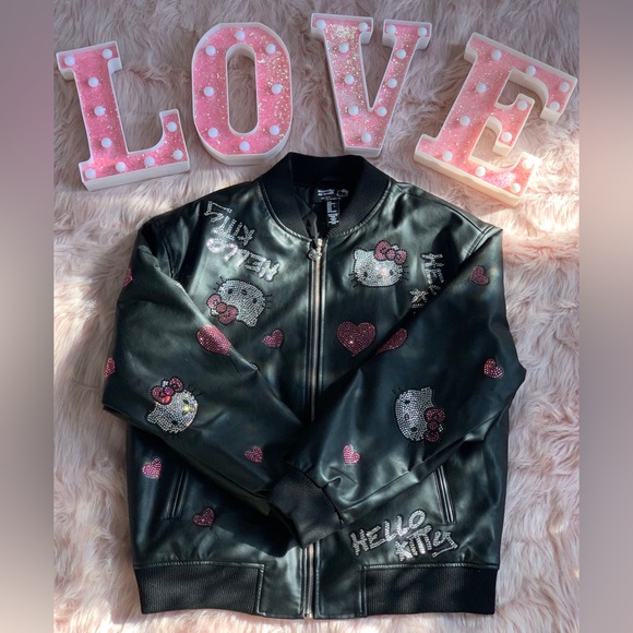 Hello Kitty Jackets & Blazers - Hello Kitty Black Women’s Jacket